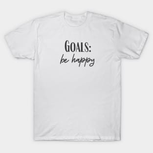 Goals T-Shirt